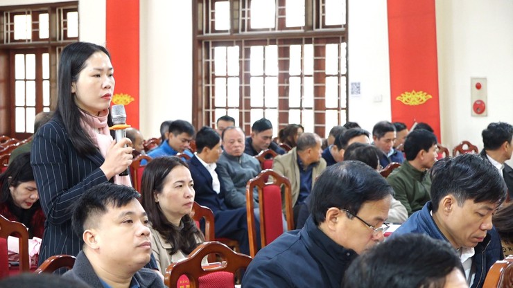 Hội nghị giao ban với Bí thư, Trưởng thôn đánh giá thực hiện các nhiệm vụ chính trị tháng 01, triển khai nhiệm vụ tháng 02 năm 2026- Ảnh 7.