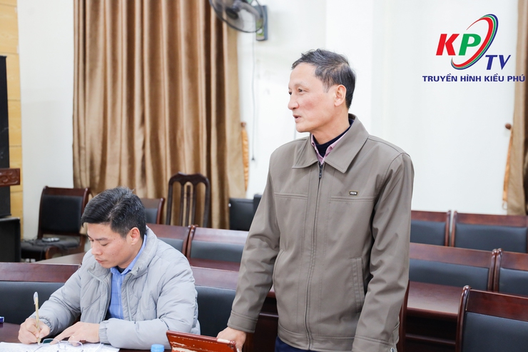 Ban bầu cử số 1 xã Kiều Phú tổ chức cuộc họp đầu tiên triển khai nhiệm vụ công tác Bầu cử Đại biểu Quốc hội khoá XVI và Hội đồng nhân dân các cấp nhiệm kỳ 2026- 2031.- Ảnh 3.