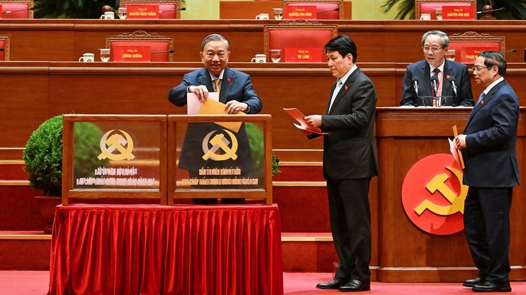 Sáng 23/1, Ban Chấp hành Trung ương Đảng khóa XIV tiến hành Hội nghị lần thứ nhất- Ảnh 1.