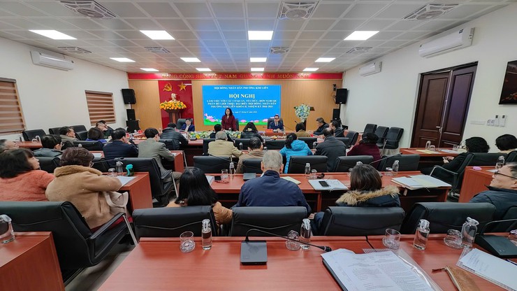 Hội nghị làm việc về công tác giới thiệu đại biểu HĐND phường Kim Liên khóa II, nhiệm kỳ 2026–2031- Ảnh 1.