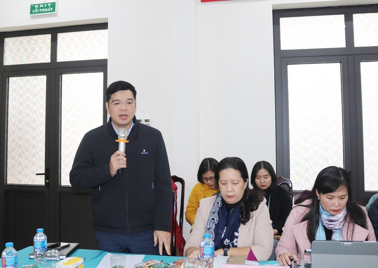 Đồng chí Trần Văn Chung – Phó Giám đốc Sở Y tế Hà Nội Tổ trưởng tổ công tác Sở Y tế Hà Nội làm trưởng đoàn đánh giá thực trạng Trạm Y tế xã Quốc Oai- Ảnh 3.