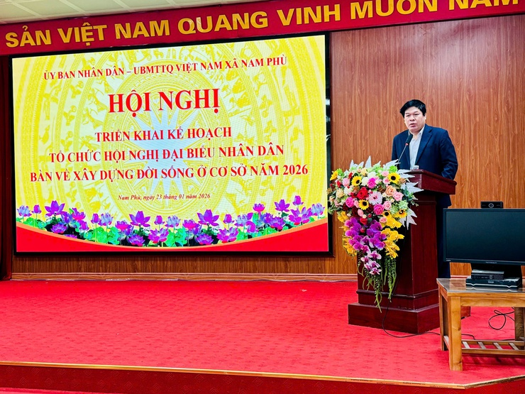 Nhân dân là trung tâm trong xây dựng đời sống văn hóa ở cơ sở tại xã Nam Phù- Ảnh 3.