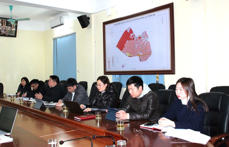 UBND xã Hòa Lạc tổ chức hội nghị nghe báo cáo nhiệm vụ trọng tâm trước, trong và sau Tết Nguyên đán Bính Ngọ 2026- Ảnh 8.