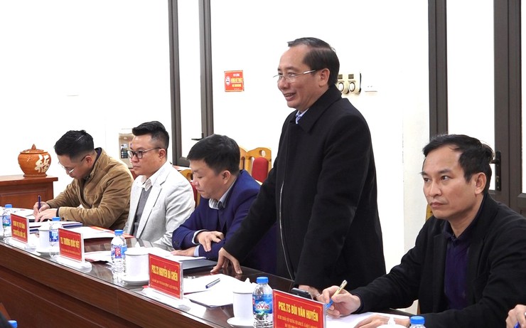 Xã Vật Lại làm việc với Học viện Hành chính và Quản trị công về triển khai nhiệm vụ năm 2026- Ảnh 2.