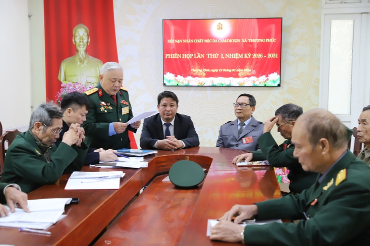 Xã Thượng Phúc tổ chức thành công đại hội hội nạn nhân chất độc da cam/dioxin khóa I, nhiệm kỳ 2025 – 2030- Ảnh 5.