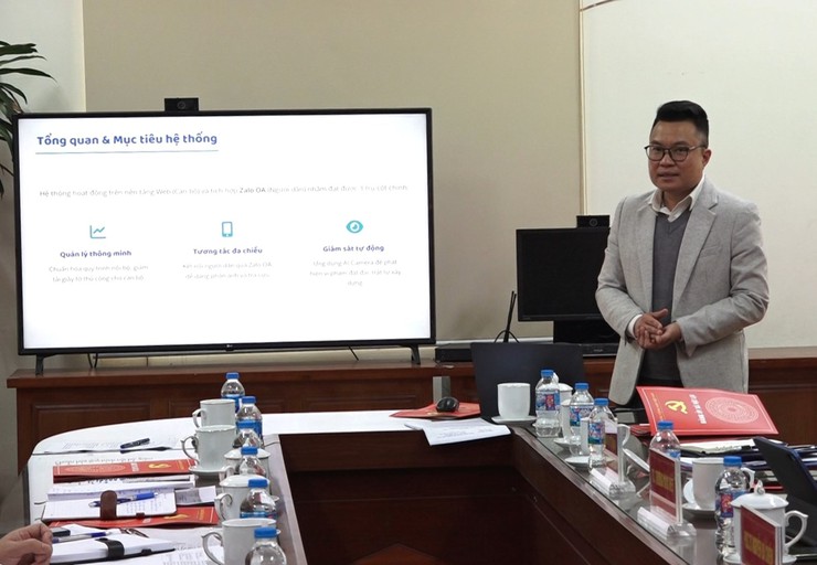 Xã Vật Lại làm việc với Học viện Hành chính và Quản trị công về triển khai nhiệm vụ năm 2026- Ảnh 6.