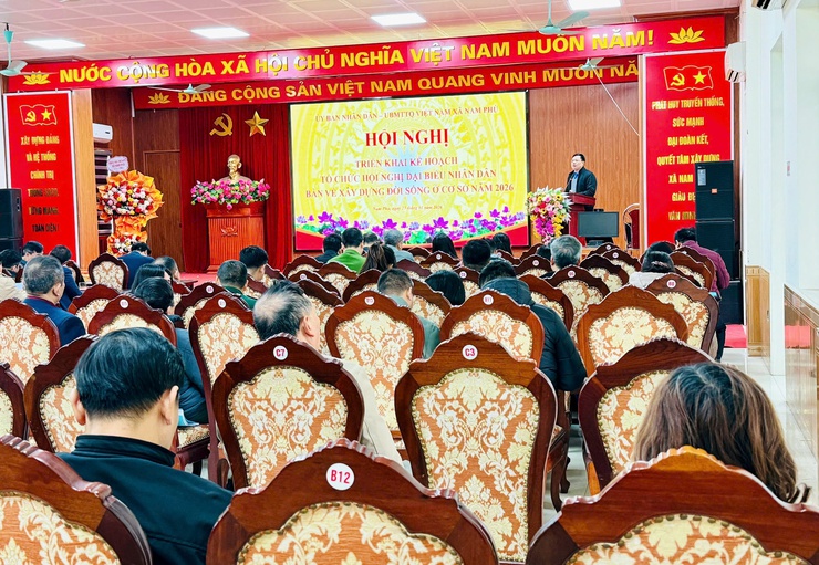 Nhân dân là trung tâm trong xây dựng đời sống văn hóa ở cơ sở tại xã Nam Phù- Ảnh 6.