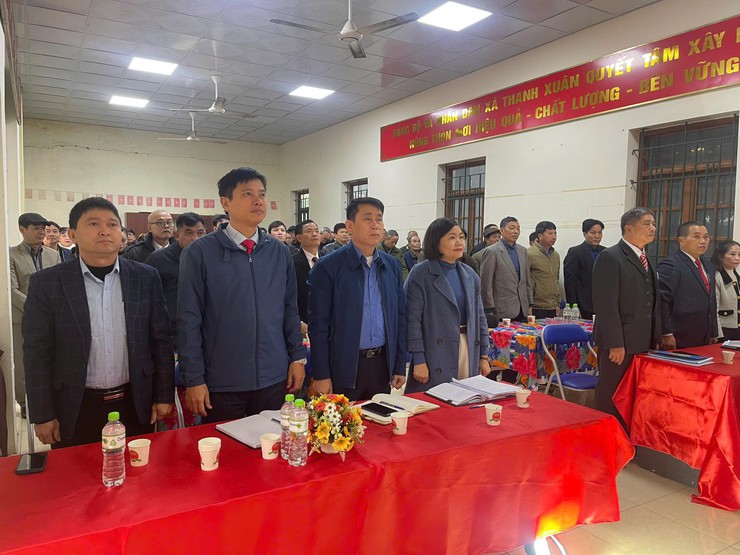 HỘI NGHỊ ĐẠI BIỂU NHÂN DÂN THÔN THẠCH LỖI THÀNH CÔNG TỐT ĐẸP- Ảnh 2.