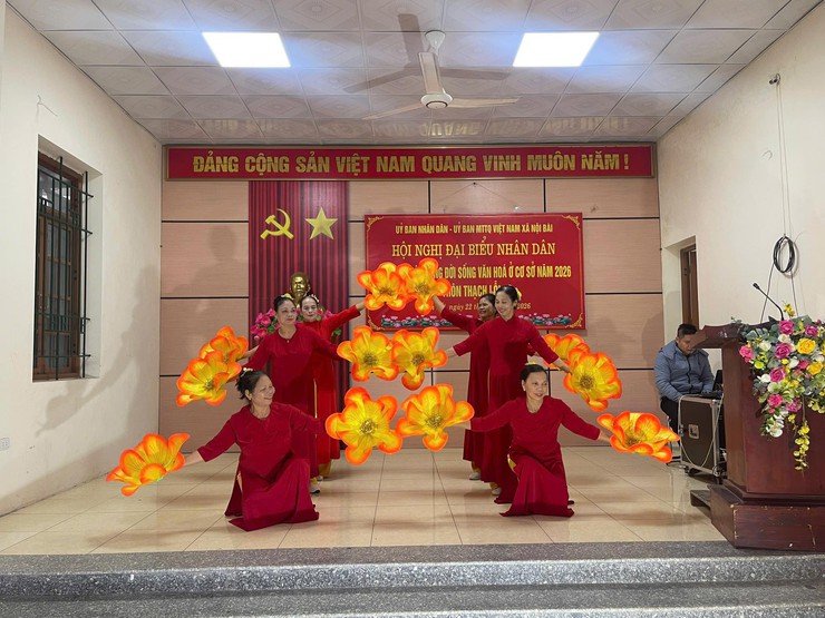 HỘI NGHỊ ĐẠI BIỂU NHÂN DÂN THÔN THẠCH LỖI THÀNH CÔNG TỐT ĐẸP- Ảnh 4.