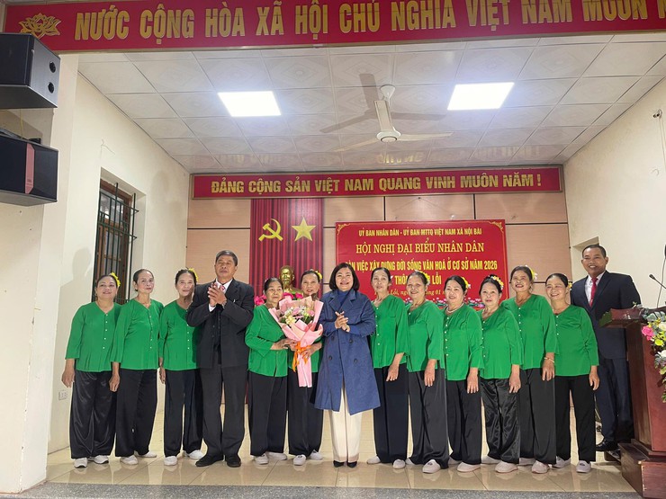 HỘI NGHỊ ĐẠI BIỂU NHÂN DÂN THÔN THẠCH LỖI THÀNH CÔNG TỐT ĐẸP- Ảnh 9.