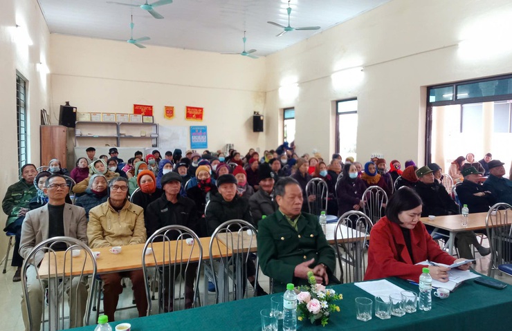 HỘI NGHỊ ĐẠI BIỂU NHÂN DÂN THÔN NINH MÔN BÀN VIỆC XÂY DỰNG ĐỜI SỐNG VĂN HÓA NĂM 2026- Ảnh 5.