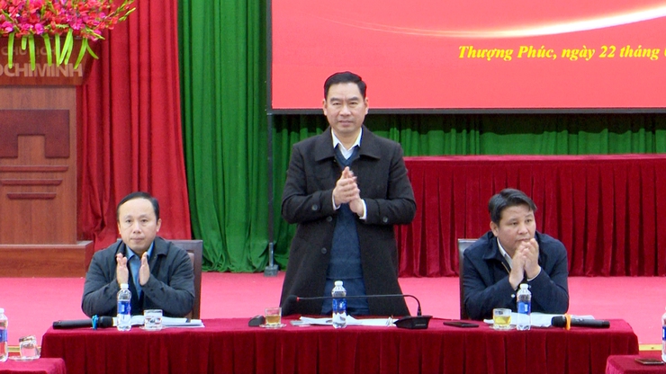 Đảng ủy xã Thượng Phúc chủ động trong công tác cán bộ - Ảnh 3.