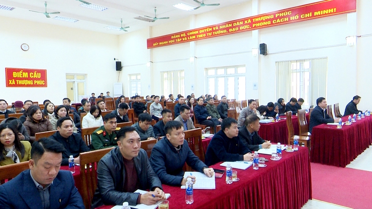 Đảng ủy xã Thượng Phúc chủ động trong công tác cán bộ - Ảnh 4.