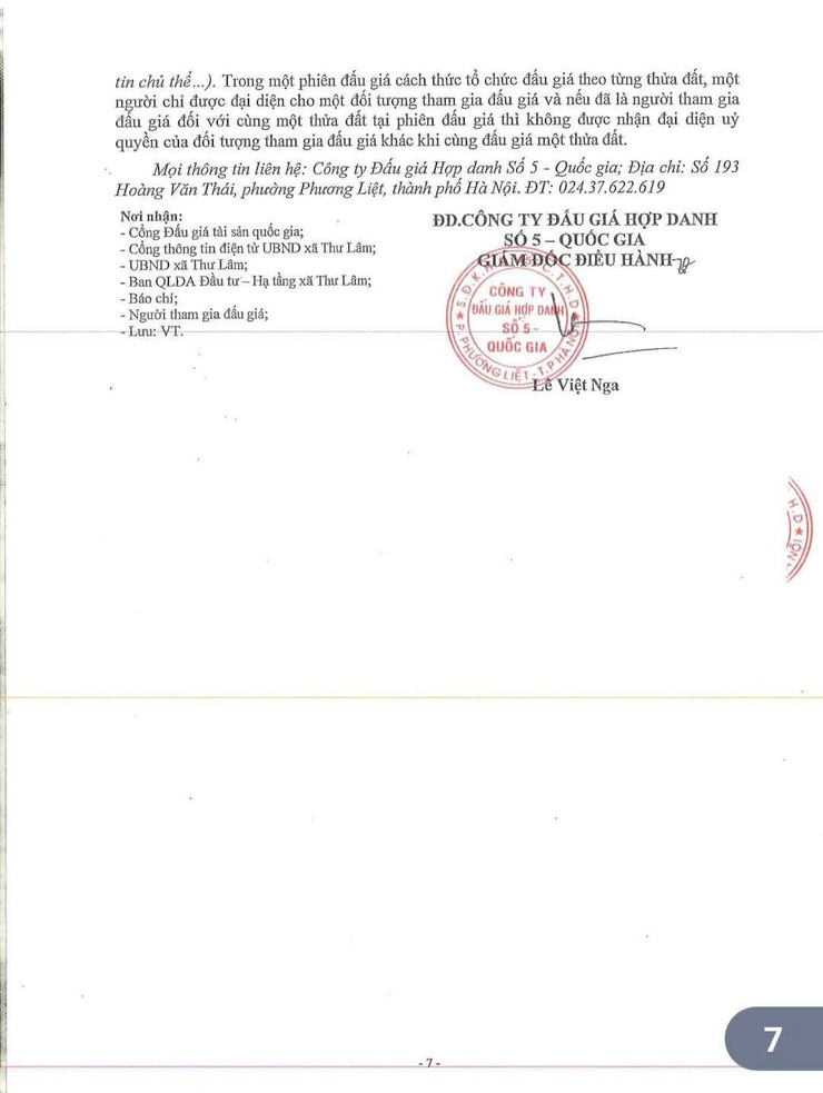 Thông báo mời tham gia đấu giá quyền sử dụng đất đối với các thửa đất trong các ô đất LK2, LK3,LK4 thuộc dự án Xây dựng khu đấu QSD thôn Hà Hương, xã Liên Hà, huyện Đông Anh ( Nay là thôn Hà Hương, xã Thư Lâm).- Ảnh 7.