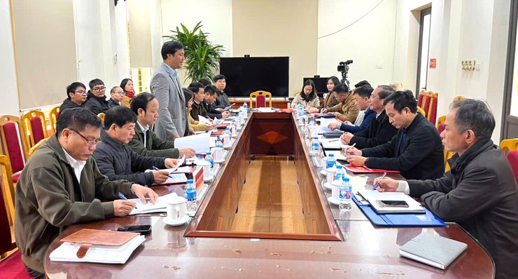 Xã Vật Lại làm việc với Học viện Hành chính và Quản trị công về triển khai nhiệm vụ năm 2026- Ảnh 1.