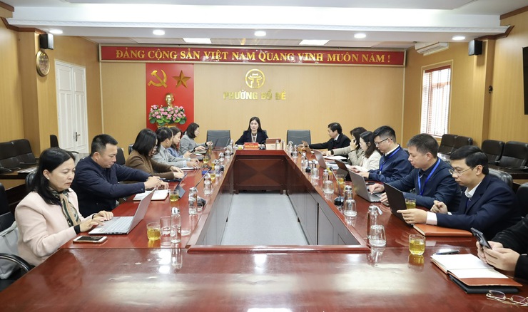 Ban chỉ đạo QCDC cơ sở và khối Dân vận phường Bồ Đề
triển khai Chương trình công tác năm 2026- Ảnh 1.