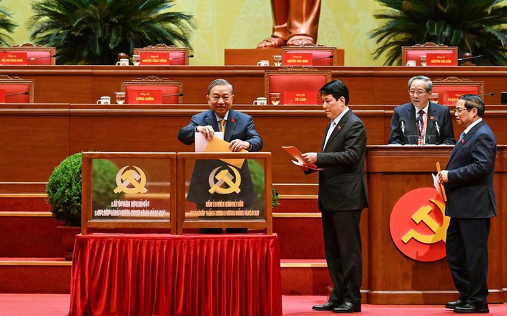 Công bố kết quả bầu cử Ban Chấp hành Trung ương Đảng khóa XIV- Ảnh 2.