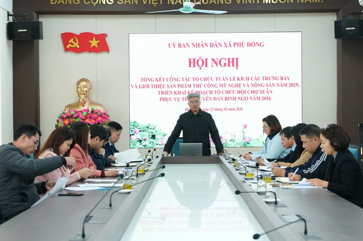 UBND xã Phù Đổng triển khai kế hoạch tổ chức hội chợ Xuân phục vụ Tết nguyên đán Bính ngọ năm 2026- Ảnh 4.