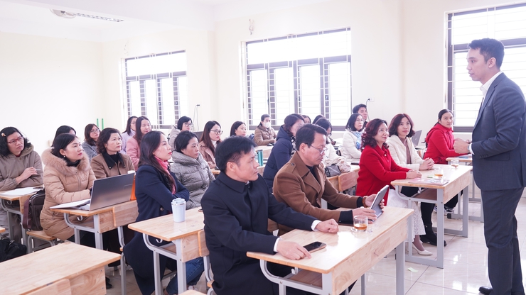 XÃ TÂY PHƯƠNG TỔ CHỨC CHUYÊN ĐỀ BỒI DƯỠNG PHƯƠNG PHÁP, KĨ THUẬT DẠY HỌC TIẾNG ANH CẤP THCS- Ảnh 2.