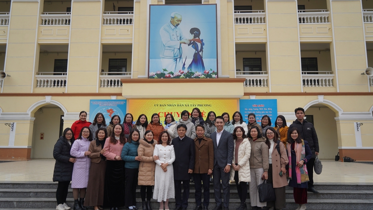 XÃ TÂY PHƯƠNG TỔ CHỨC CHUYÊN ĐỀ BỒI DƯỠNG PHƯƠNG PHÁP, KĨ THUẬT DẠY HỌC TIẾNG ANH CẤP THCS- Ảnh 1.