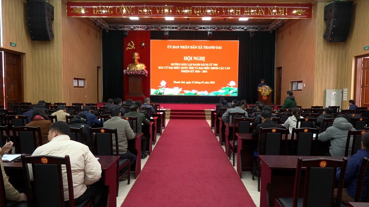 Thanh Oai hướng dẫn lập danh sách cử tri phục vụ bầu cử đại biểu Quốc hội khóa XVI và đại biểu HĐND các cấp nhiệm kỳ 2026-2031- Ảnh 1.