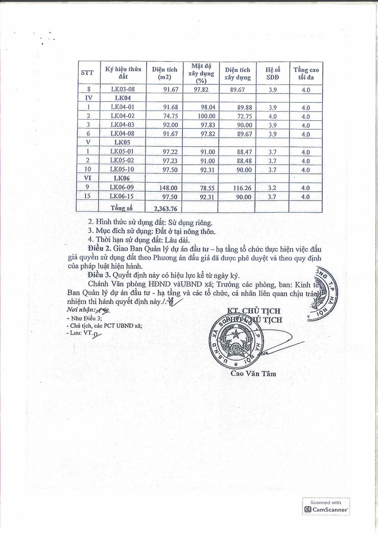 Thông báo đấu giá quyền sử dụng đất ở đối với 25 thửa đất trên địa bàn Tiền Yên - xứ đồng Lòng Khúc, xã Sơn Đồng, thành phố Hà Nội- Ảnh 10.
