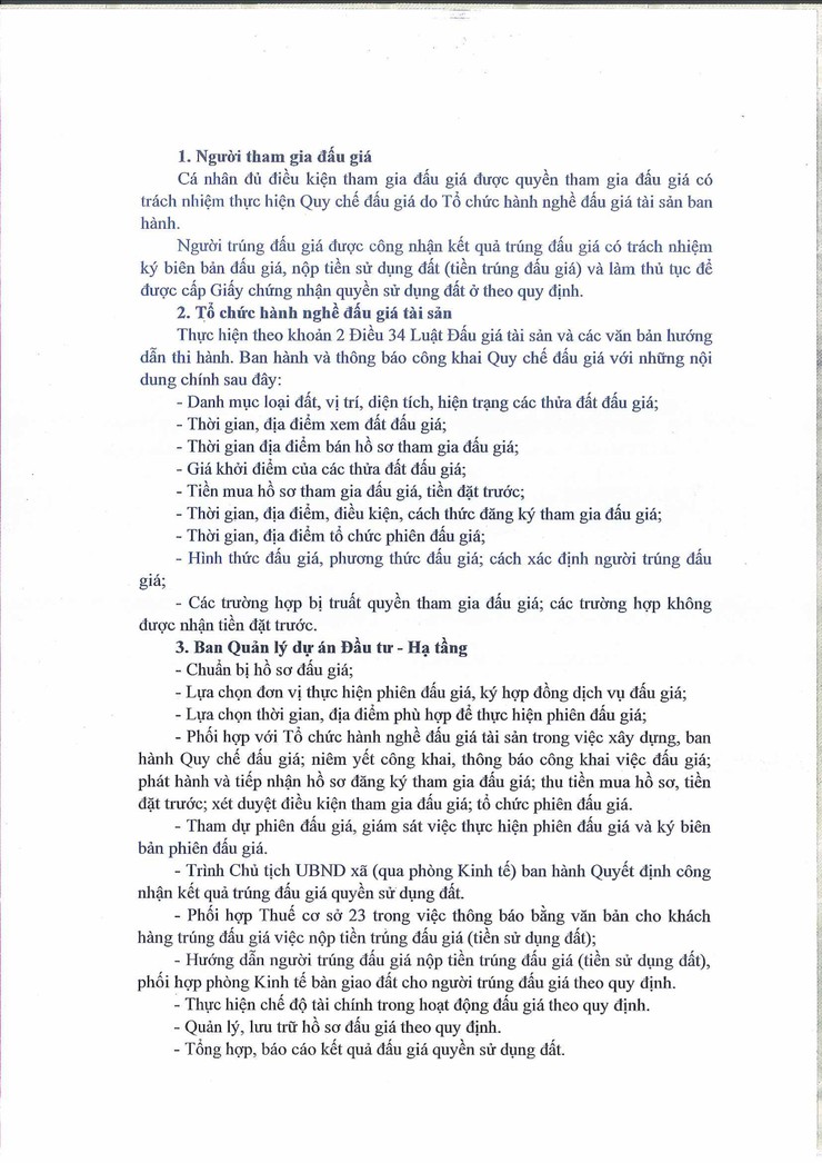 Thông báo đấu giá quyền sử dụng đất ở đối với 25 thửa đất trên địa bàn Tiền Yên - xứ đồng Lòng Khúc, xã Sơn Đồng, thành phố Hà Nội- Ảnh 20.