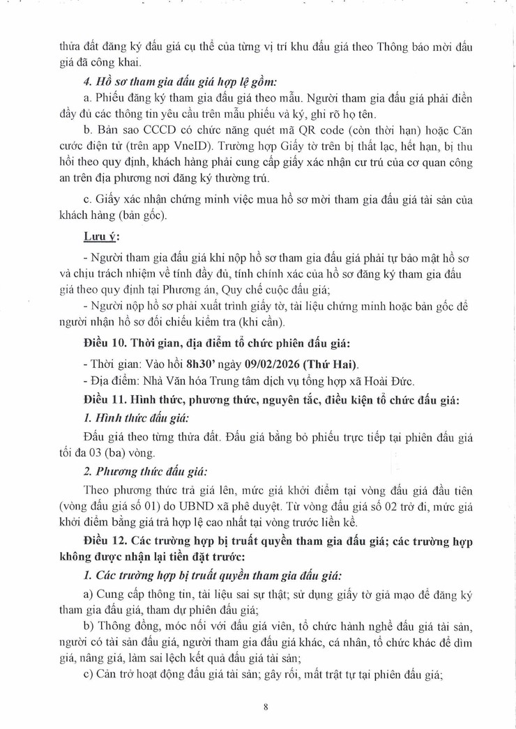 Thông báo đấu giá quyền sử dụng đất ở đối với 25 thửa đất trên địa bàn Tiền Yên - xứ đồng Lòng Khúc, xã Sơn Đồng, thành phố Hà Nội- Ảnh 32.