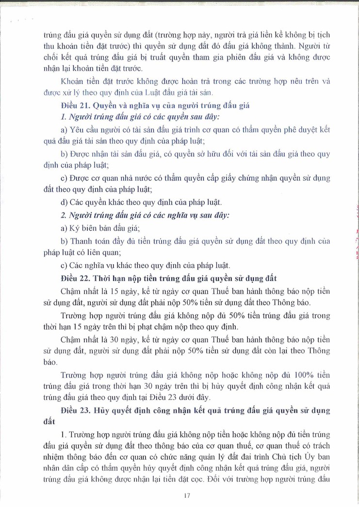Thông báo đấu giá quyền sử dụng đất ở đối với 25 thửa đất trên địa bàn Tiền Yên - xứ đồng Lòng Khúc, xã Sơn Đồng, thành phố Hà Nội- Ảnh 41.