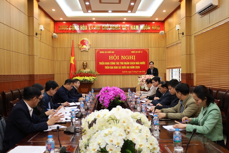 Xã Suối Hai triển khai công tác thu ngân sách nhà nước năm 2026 trên địa bàn xã.- Ảnh 4.