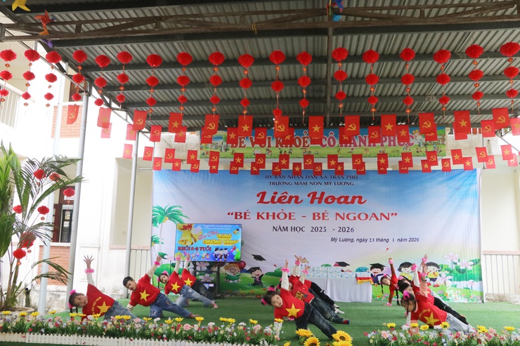 Trường mầm non Mỹ Lương tổ chức Liên hoan “Bé khoẻ - Bé ngoan” năm học 2025-2026- Ảnh 2.