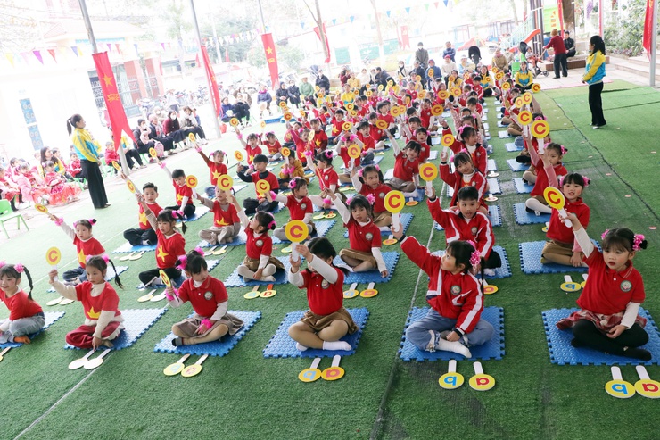 Trường mầm non Mỹ Lương tổ chức Liên hoan “Bé khoẻ - Bé ngoan” năm học 2025-2026- Ảnh 3.