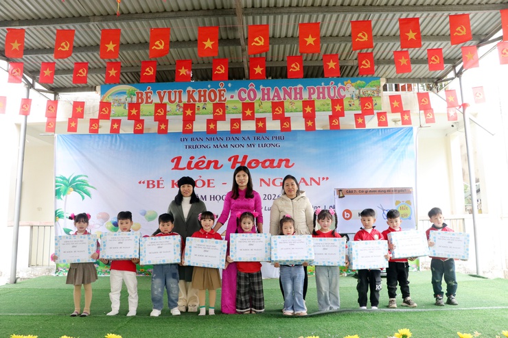 Trường mầm non Mỹ Lương tổ chức Liên hoan “Bé khoẻ - Bé ngoan” năm học 2025-2026- Ảnh 5.