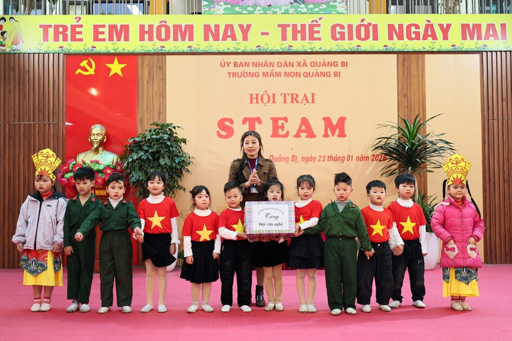 

Trường Mầm non Quảng Bị tổ chức chuyên đề “Phát triển chương trình giáo dục nhà trường đi sâu lĩnh vực giáo dục phát triển nhận thức”- Ảnh 9.