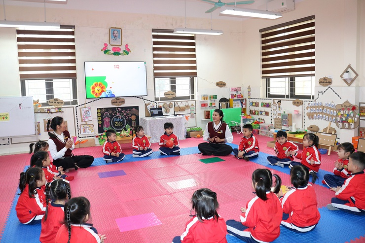 

Trường Mầm non Quảng Bị tổ chức chuyên đề “Phát triển chương trình giáo dục nhà trường đi sâu lĩnh vực giáo dục phát triển nhận thức”- Ảnh 2.