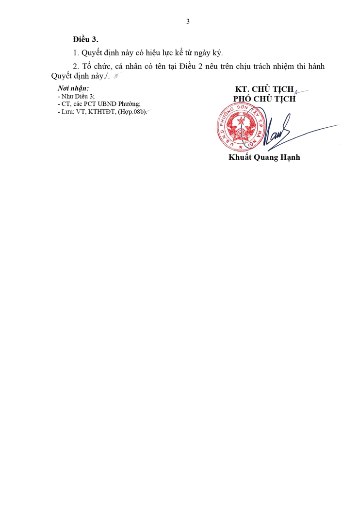 Thông báo công khai Quyết định thu hồi đất để thực hiện Dự án - Ảnh 3.