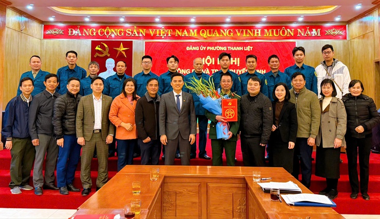 Đồng chí Cao Ngọc Hà giữ chức Chỉ huy trưởng Ban Chỉ huy Quân sự phường Thanh Liệt- Ảnh 4.