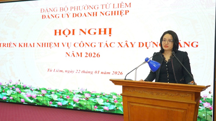 Đảng ủy Doanh nghiệp phường Từ Liêm triển khai nhiệm vụ công tác Đảng năm 2026

- Ảnh 2.