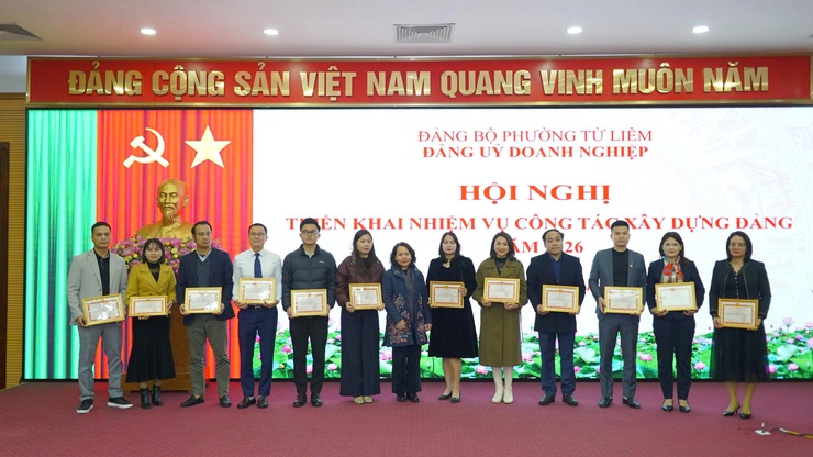 Đảng ủy Doanh nghiệp phường Từ Liêm triển khai nhiệm vụ công tác Đảng năm 2026

- Ảnh 4.