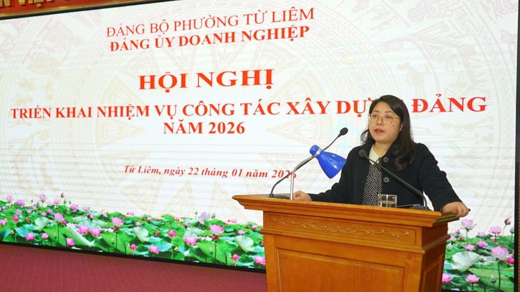 Đảng ủy Doanh nghiệp phường Từ Liêm triển khai nhiệm vụ công tác Đảng năm 2026

- Ảnh 8.