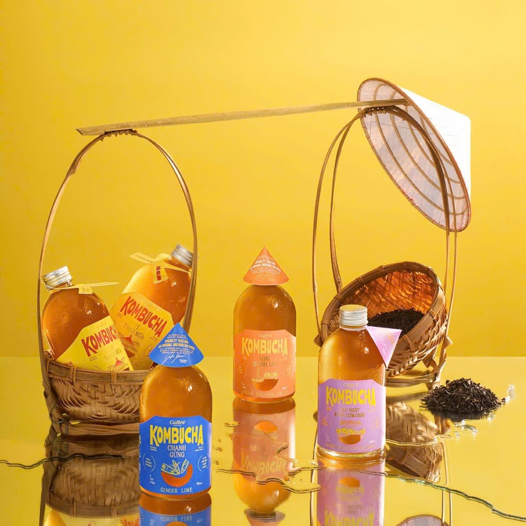 Trà Kombucha - sản phẩm OCOP đã được đánh giá, phân hạng theo Chương trình "Mỗi xã một sản phẩm"- Ảnh 1.