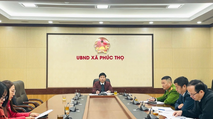 UBND xã đối thoại với các hộ dân về phương án bồi thường, hỗ trợ GPMB Dự án cải tạo, nâng cấp đường Tỉnh lộ 418, đoạn từ Km3 đến Km4+500 trên địa bàn huyện Phúc Thọ (cũ)- Ảnh 1.