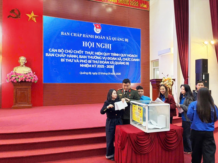 Đoàn thanh niên xã tổ chức hội nghị thực hiện quy hoạch cán bộ Đoàn xã Quảng Bị nhiệm kỳ 2025–2030- Ảnh 3.