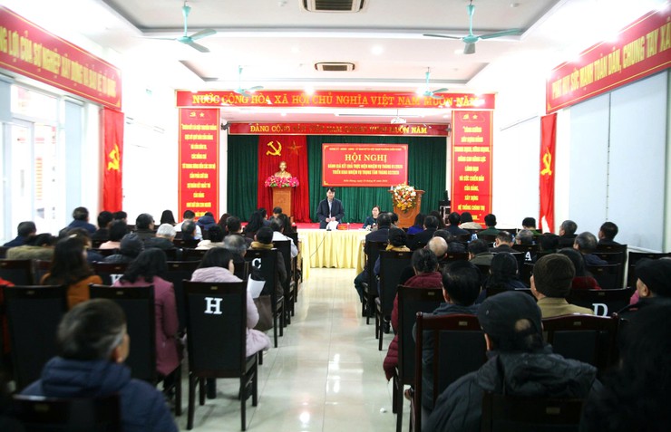 Đảng ủy phường Kiến Hưng tổ chức hội nghị đánh giá kết quả thực hiện nhiệm vụ tháng 1 và triển khai nhiệm vụ trọng tâm tháng 2 năm 2026- Ảnh 2.