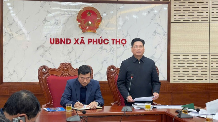 UBND xã làm việc với các Ban bầu cử ĐBQH và đại biểu HĐND xã nhiệm kỳ 2026–2031- Ảnh 3.