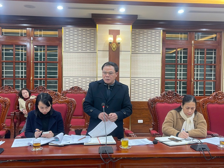 UBND xã làm việc với các Ban bầu cử ĐBQH và đại biểu HĐND xã nhiệm kỳ 2026–2031- Ảnh 5.