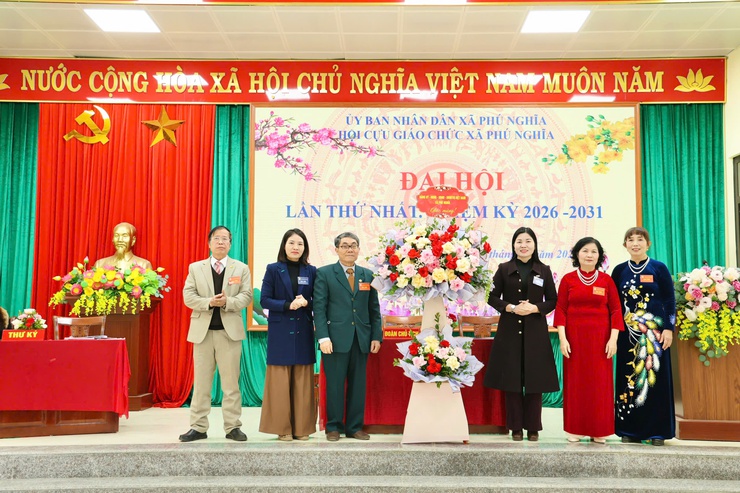 Đại hội Hội Cựu giáo chức xã Phú Nghĩa lần thứ nhất, 
nhiệm kỳ 2026-2031
- Ảnh 4.