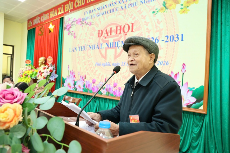 Đại hội Hội Cựu giáo chức xã Phú Nghĩa lần thứ nhất, 
nhiệm kỳ 2026-2031
- Ảnh 6.