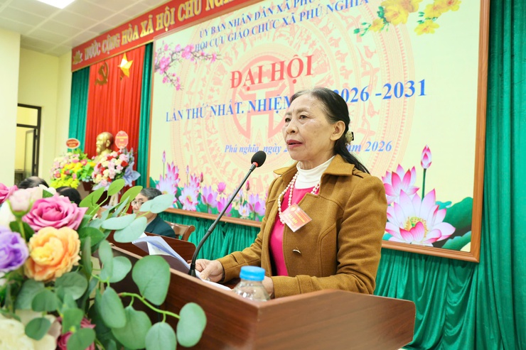 Đại hội Hội Cựu giáo chức xã Phú Nghĩa lần thứ nhất, 
nhiệm kỳ 2026-2031
- Ảnh 7.