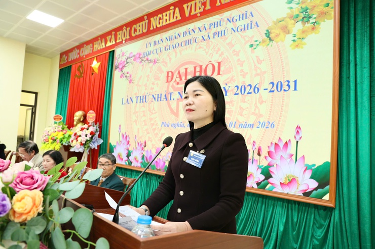 Đại hội Hội Cựu giáo chức xã Phú Nghĩa lần thứ nhất, 
nhiệm kỳ 2026-2031
- Ảnh 8.